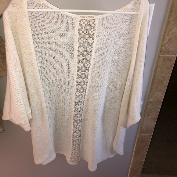 Off white colored cardigan! - Picture 5 of 6